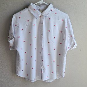 Japna Watermelon Button Down shirt